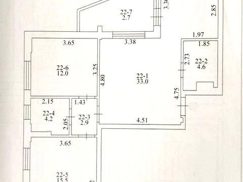 Квартира на вул. Літературна, 1в в Києві, ID 238190, фото №14