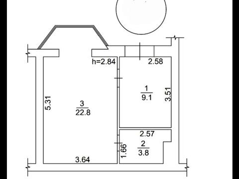 Квартира на вул. Мрії, 40а в Києві, ID 232448, фото №2