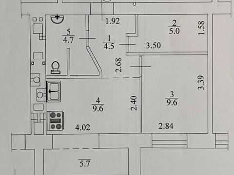 Квартира на вул. Івана Кожедуба, 3-А в Києві, ID 231048, фото №13