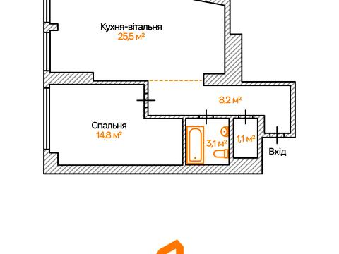 Квартира на вул. Академіка Заболотного, 1-Б в Києві, ID 169087, фото №16