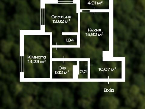 Квартира на вул. Всеволода Змієнка, 13 в Києві, ID 162449, фото №33