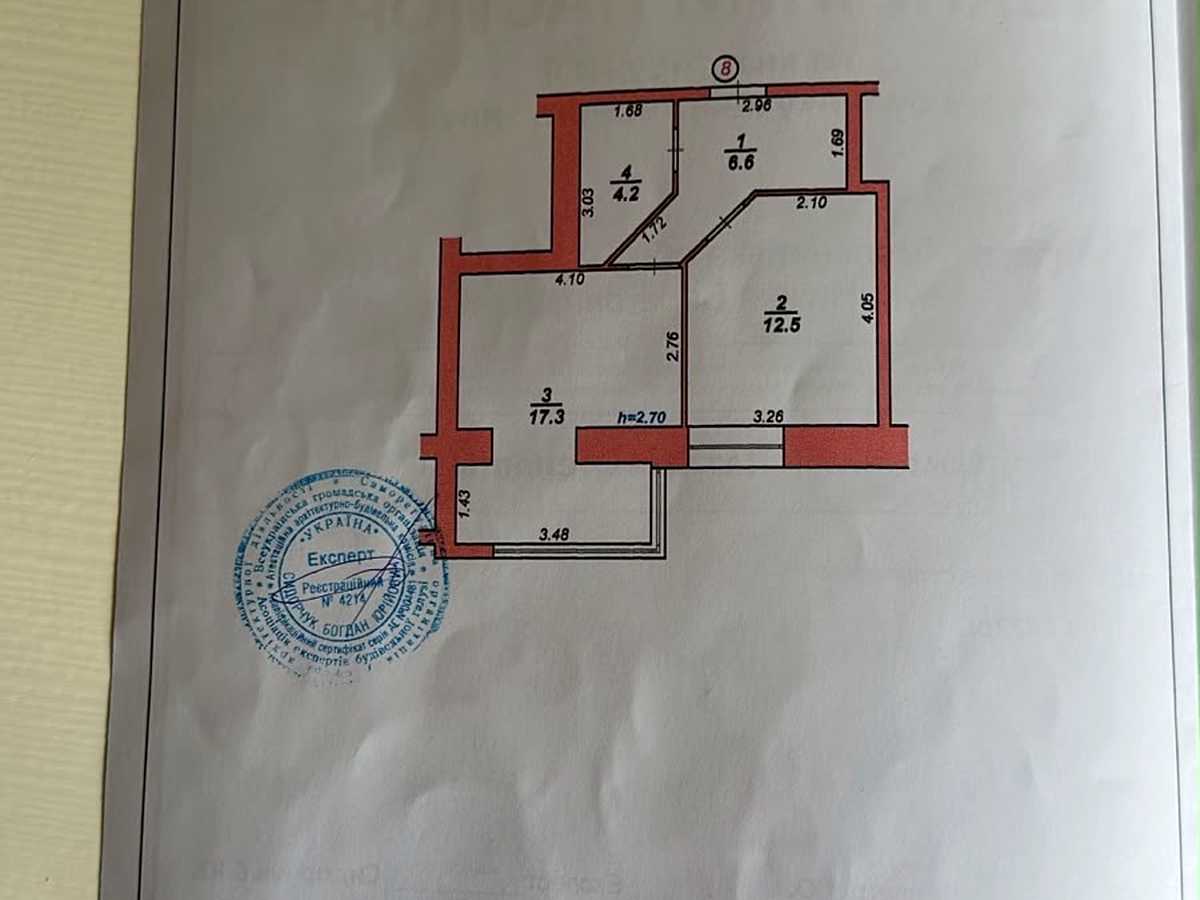 Квартира на вул. Нижня Берегова в Хмельницькому, ID 392815, фото №11
