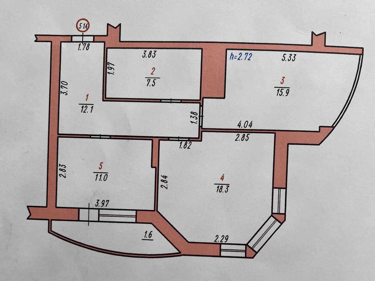Квартира на вул. Будівельників, 4 в Хмельницькому, ID 392787, фото №10