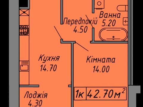 Квартира на вул. Степана Бандери в Івано-Франківськ, ID 171014, фото №3