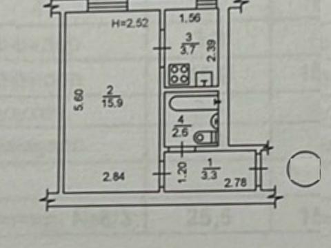 Квартира на вул. Олекси Тихого, 12 в Києві, ID 194803, фото №21