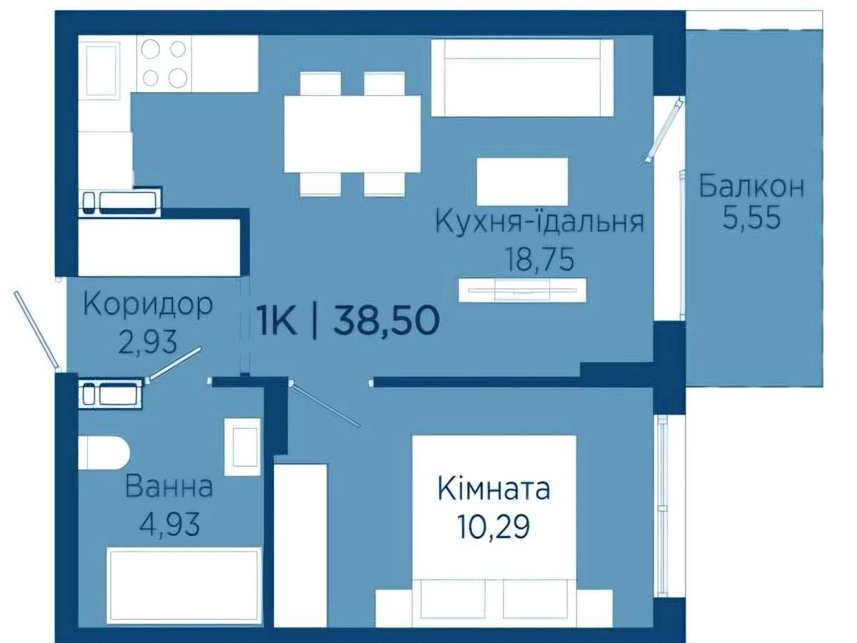 Квартира на вул. Бастіонна в Івано-Франківську, ID 309521, фото №5