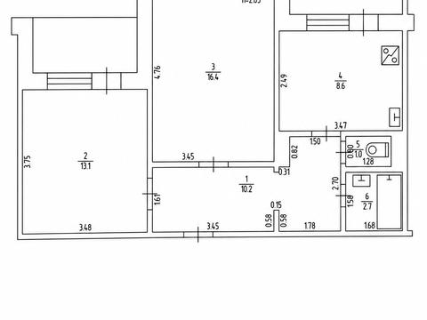 Квартира на просп. Оболонський, 28-Б в Києві, ID 202879, фото №17