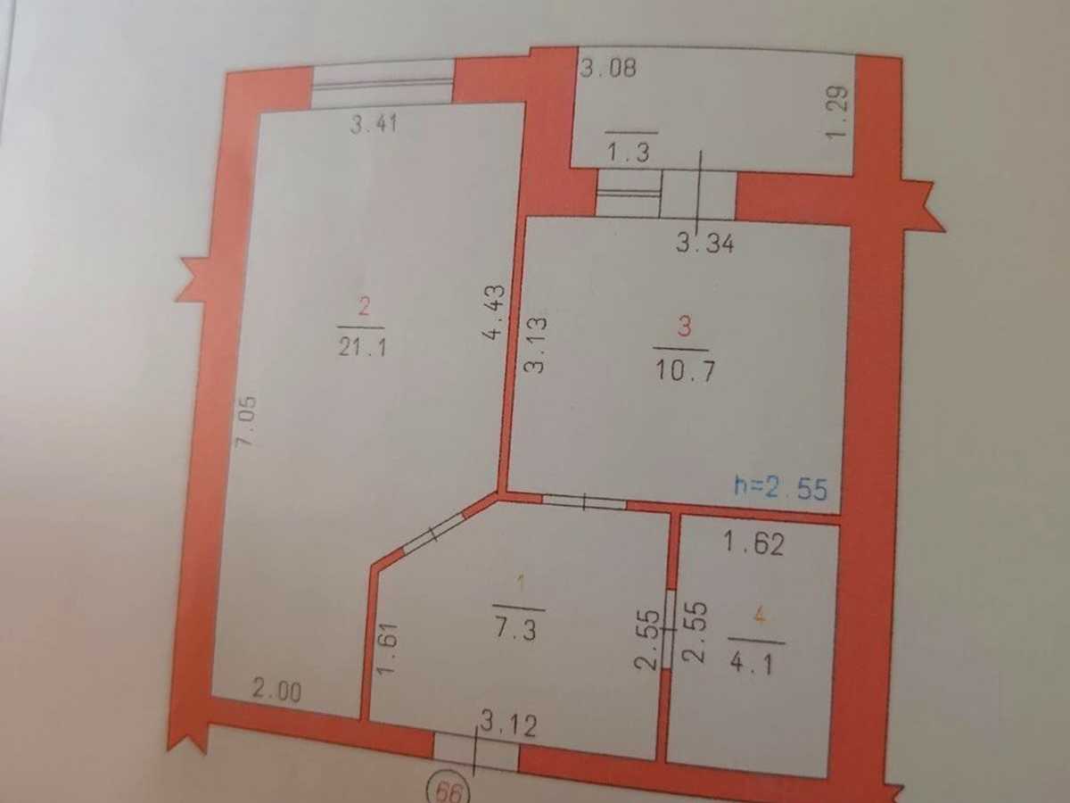 Квартира на вул. Лісогринівецька, 18 в Хмельницькому, ID 393003, фото №23