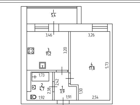 Квартира на вул. Боголюбова, 25 в Києві, ID 274231, фото №20