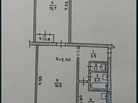Квартира на вул. Генерала Безручка, 30 в Кривому Розі, ID 173401, фото №14