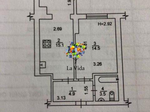 Квартира на вул. Садова вул., 1-В к2 в Києві, ID 285393, фото №18