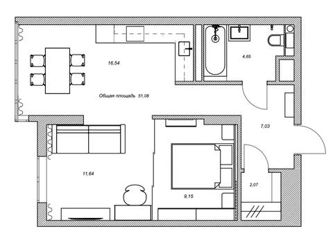 Квартира на вул. Микільсько-Слобідська, 8 в Києві, ID 210486, фото №22