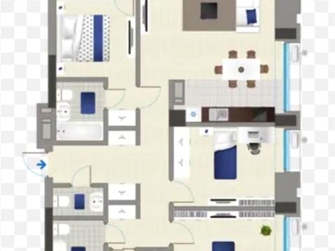 Квартира на вул. Зарічна вул., 2 к1 в Києві, ID 208016, фото №8
