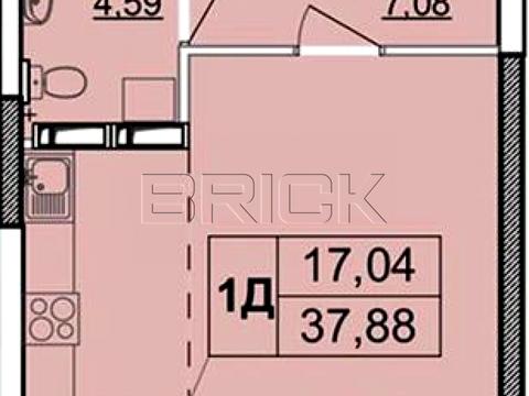 Квартира на вул. Бориса Гмирі, 22-Б в Києві, ID 218513, фото №17
