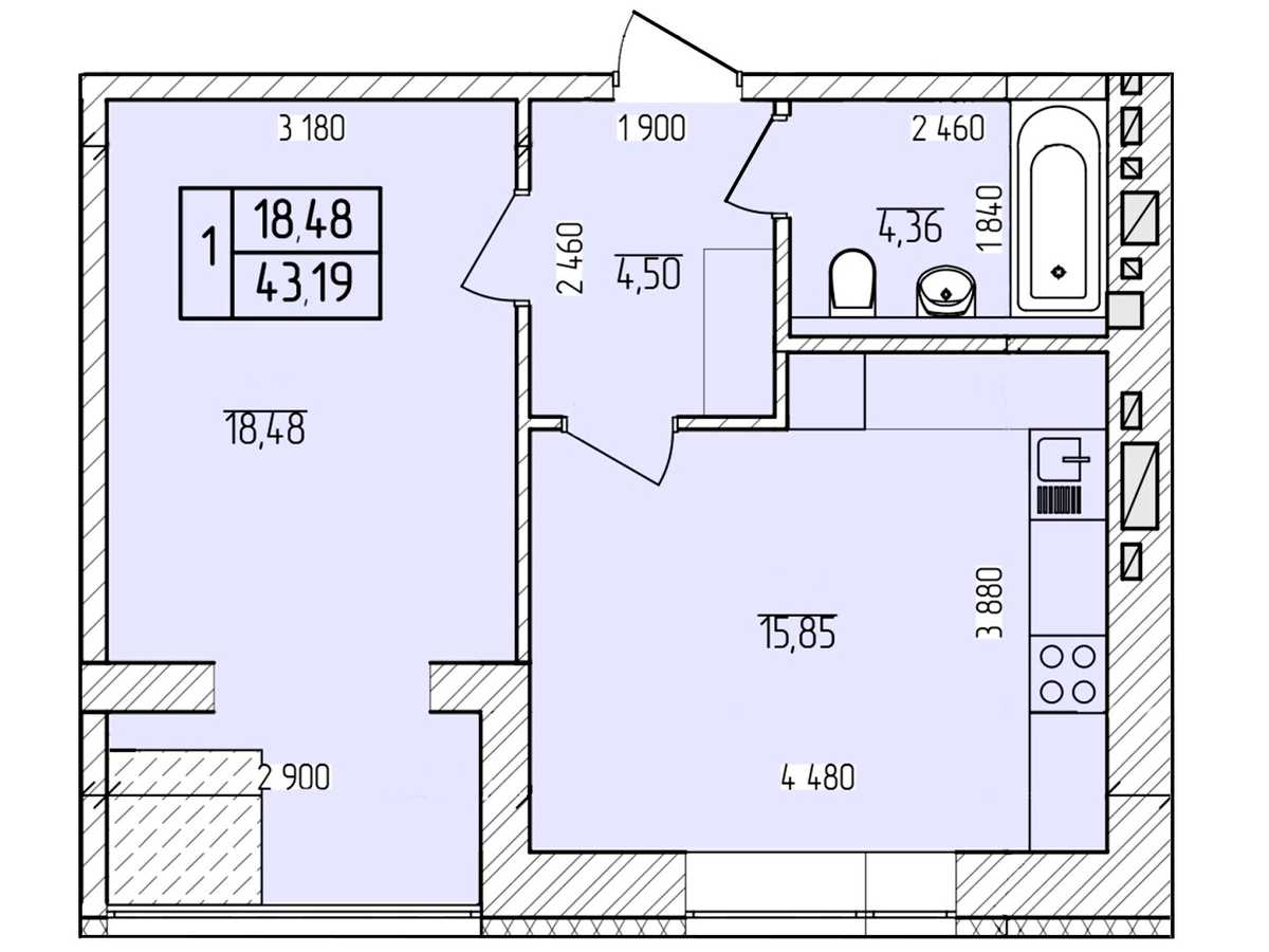 Квартира на вул. Озерна в Хмельницькому, ID 392799, фото №15