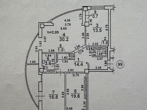 Квартира на вул. Базарна вул., 5/2 в Одесі, ID 209143, фото №30