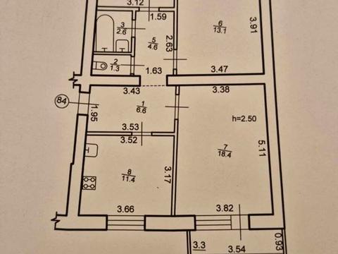 Квартира на вул. Євгена Коновальця, 146 в Івано-Франківську, ID 201885, фото №4