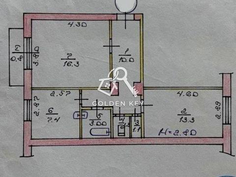 Квартира на вул. Вадима Гурова, 9 в Кривому Розі, ID 190519, фото №21