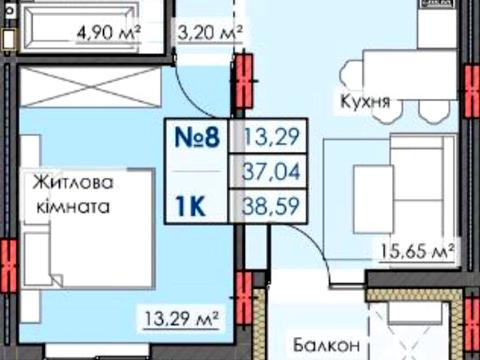 Квартира на вул. Приозерна в Івано-Франківську, ID 211175, фото №4