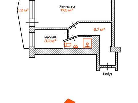 Квартира на вул. Березняківська, 16-Б в Києві, ID 213094, фото №17