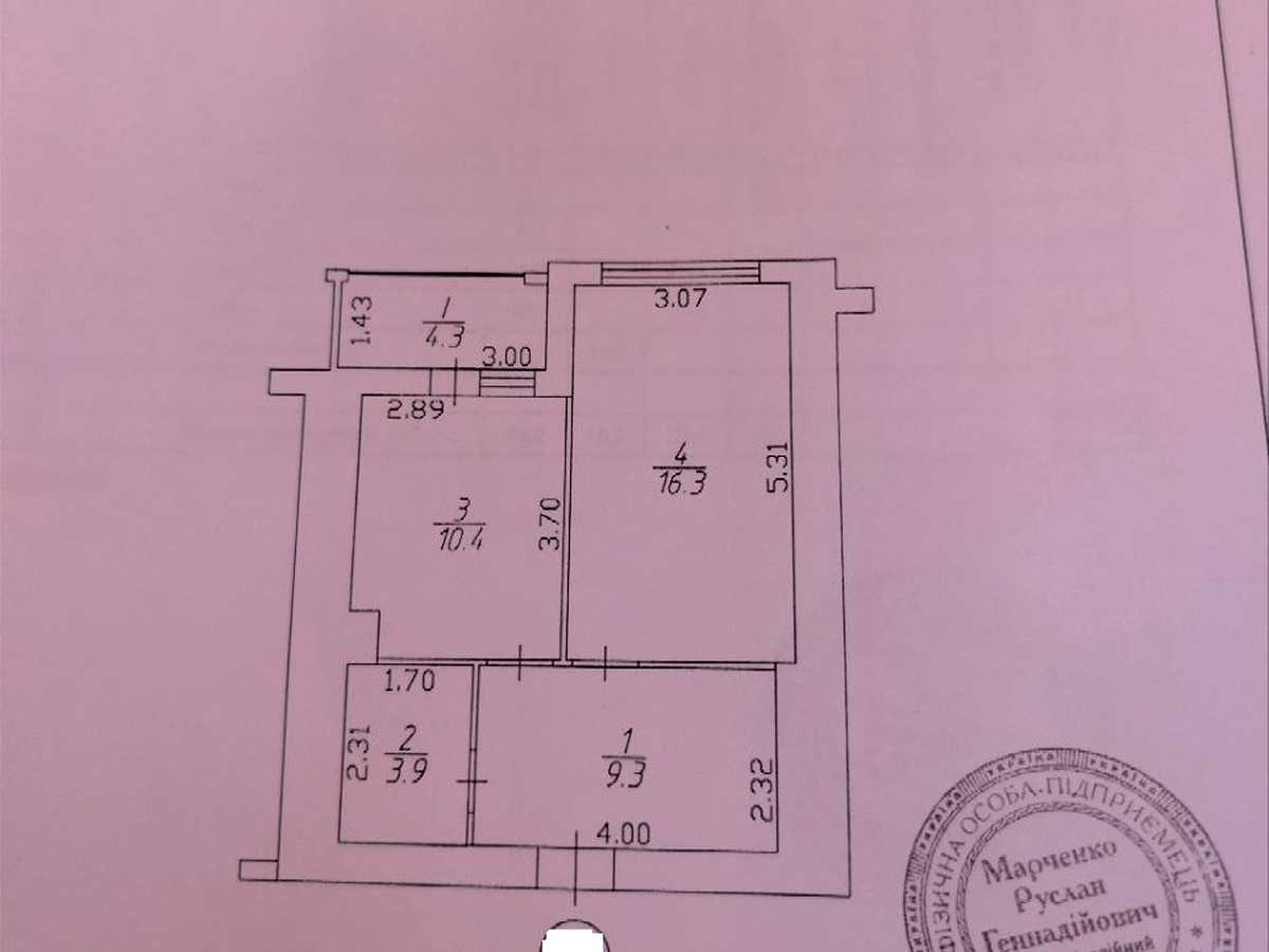 Квартира на вул. Незалежності, 21 в Чернігові, ID 300496, фото №21