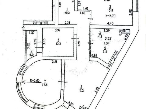 Квартира на вул. Боголюбова, 21 в Києві, ID 274146, фото №34