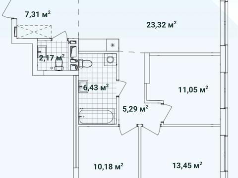 Квартира на вул. Олександра Олеся, 10.5 в Києві, ID 215842, фото №6