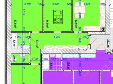 Квартира на вул. Приозерна в Івано-Франківську, ID 216809, фото №24
