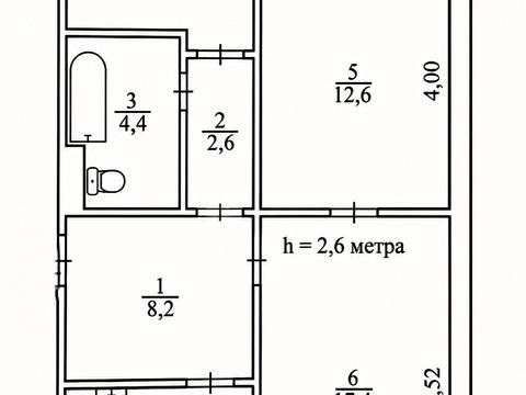 Квартира на вул. Олексія Різниченка, 6 в Кривому Розі, ID 216802, фото №5