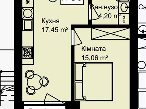 Квартира на вул. Другетів, 116 в Ужгороді, ID 227817, фото №30