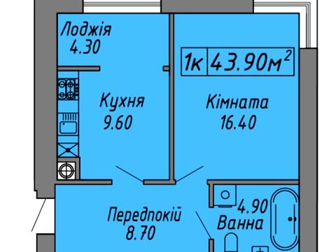 Квартира на вул. Степана Бандери в Івано-Франківську, ID 218705, фото №5