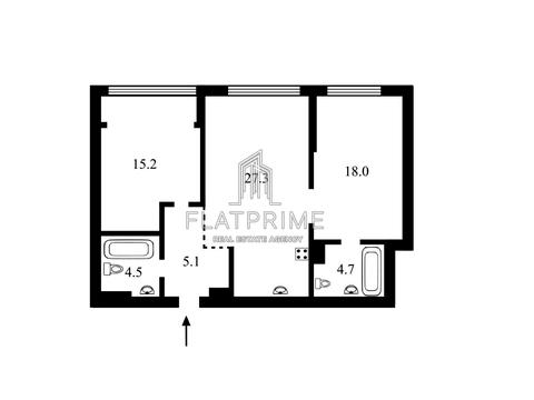 Квартира на вул. Зарічна, 6 к1 в Києві, ID 241709, фото №17
