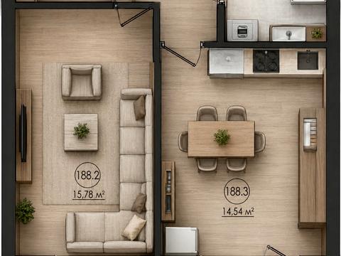 Квартира на вул. Євгена Коновальця в Івано-Франківську, ID 260198, фото №4