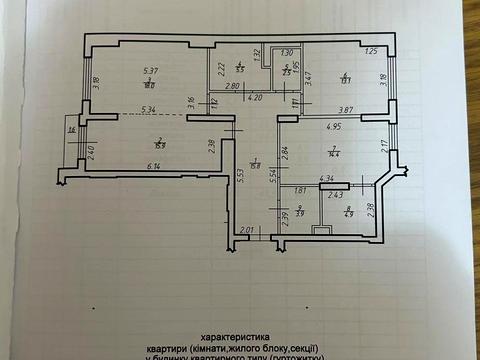 Квартира на вул. Кобилянської вул., 22А корпус 3 в Івано-Франківську, ID 251966, фото №19