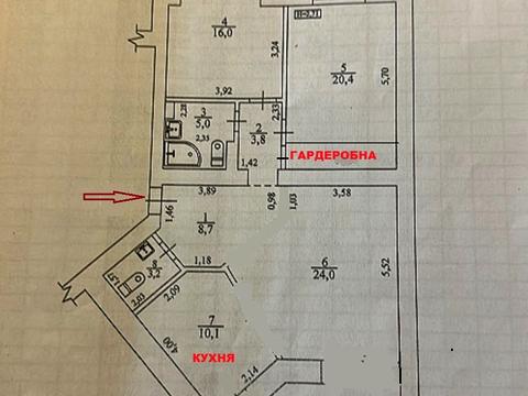 Квартира на вул. Салютна, 1-Б в Києві, ID 263713, фото №31