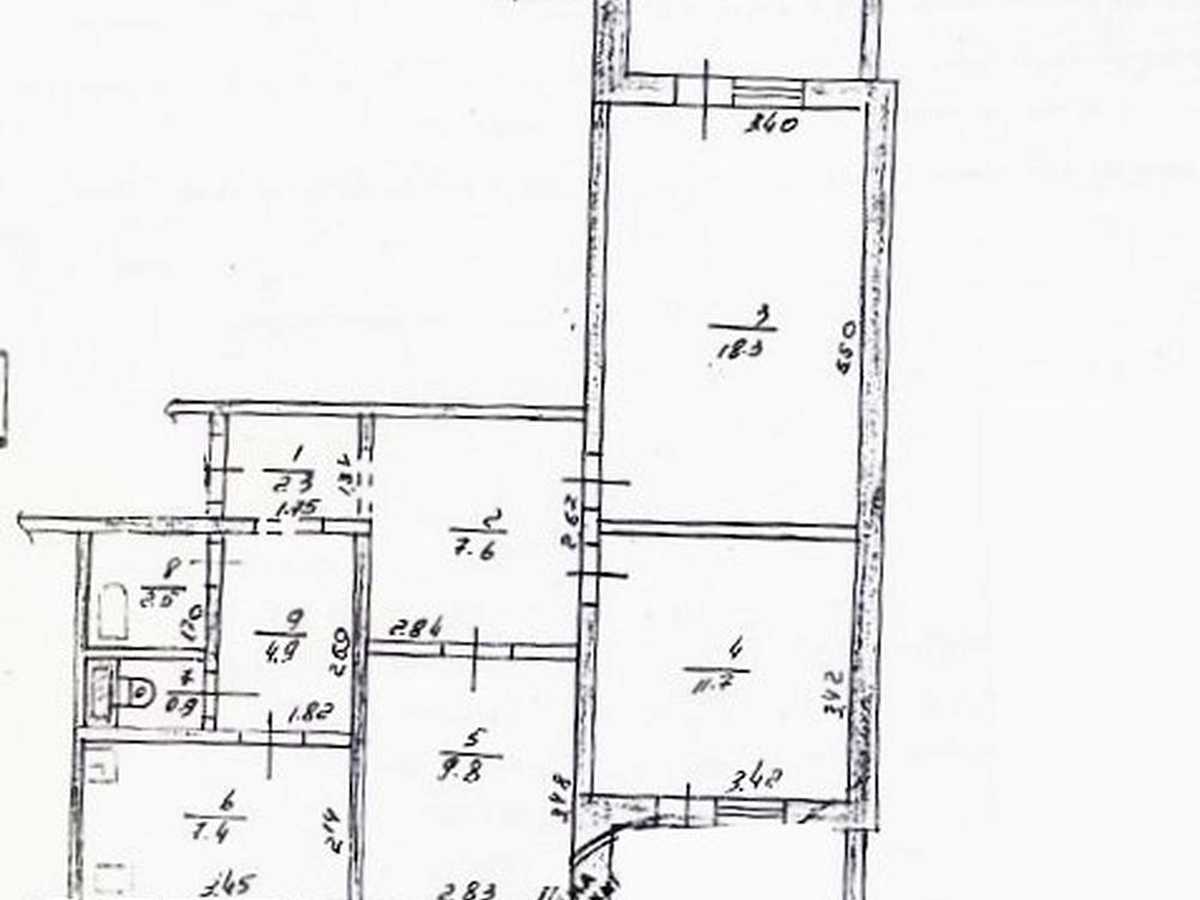 Квартира на вул. Кургузова, 3-Б в Києві, ID 312246, фото №27