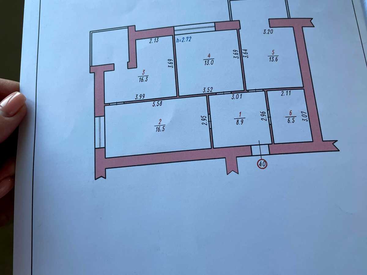 Квартира на вул. Озерна, 4А в Хмельницькому, ID 392242, фото №24