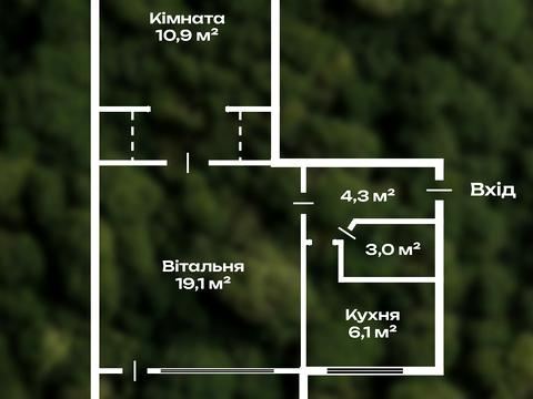 Квартира на вул. Студентська вул., 12/14 в Києві, ID 267267, фото №2