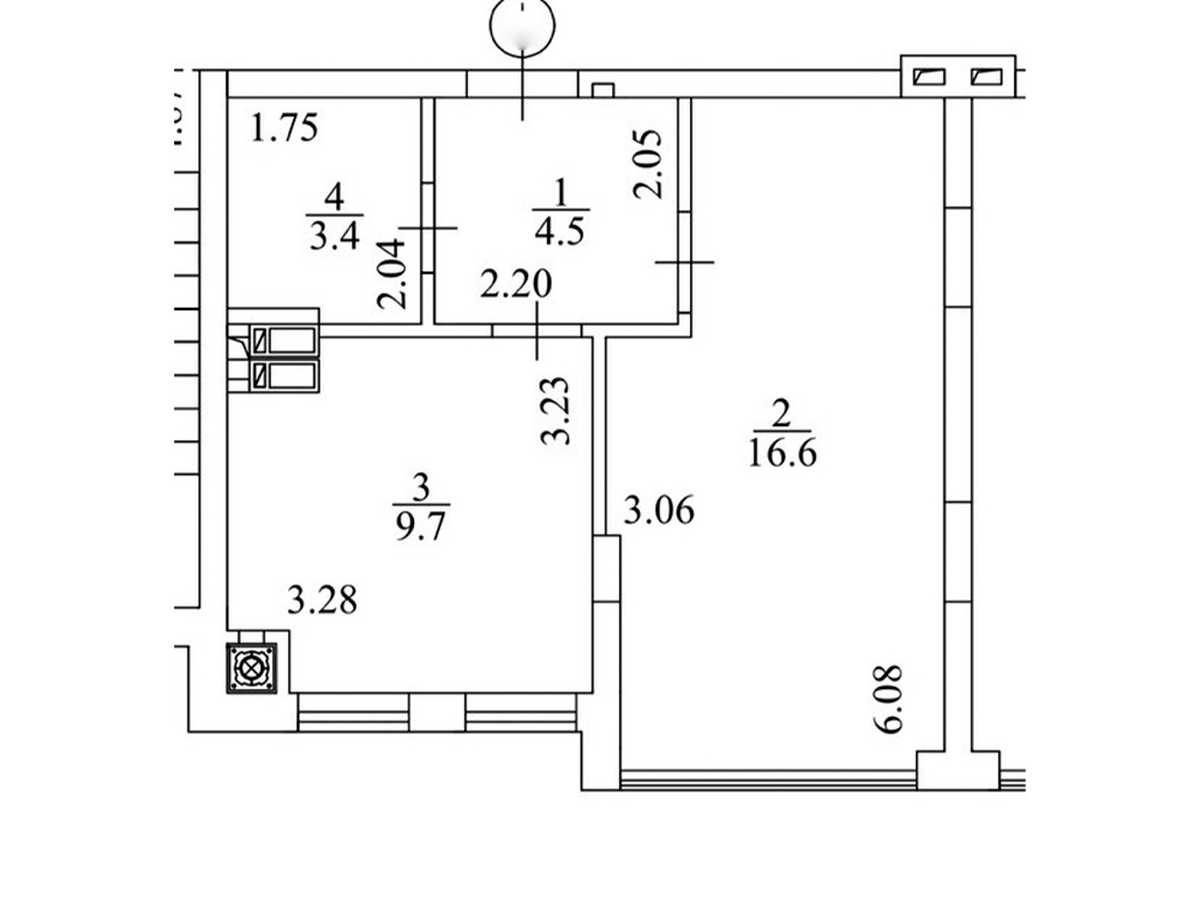 Квартира на вул. Паркова, 14 в Києві, ID 309887, фото №25