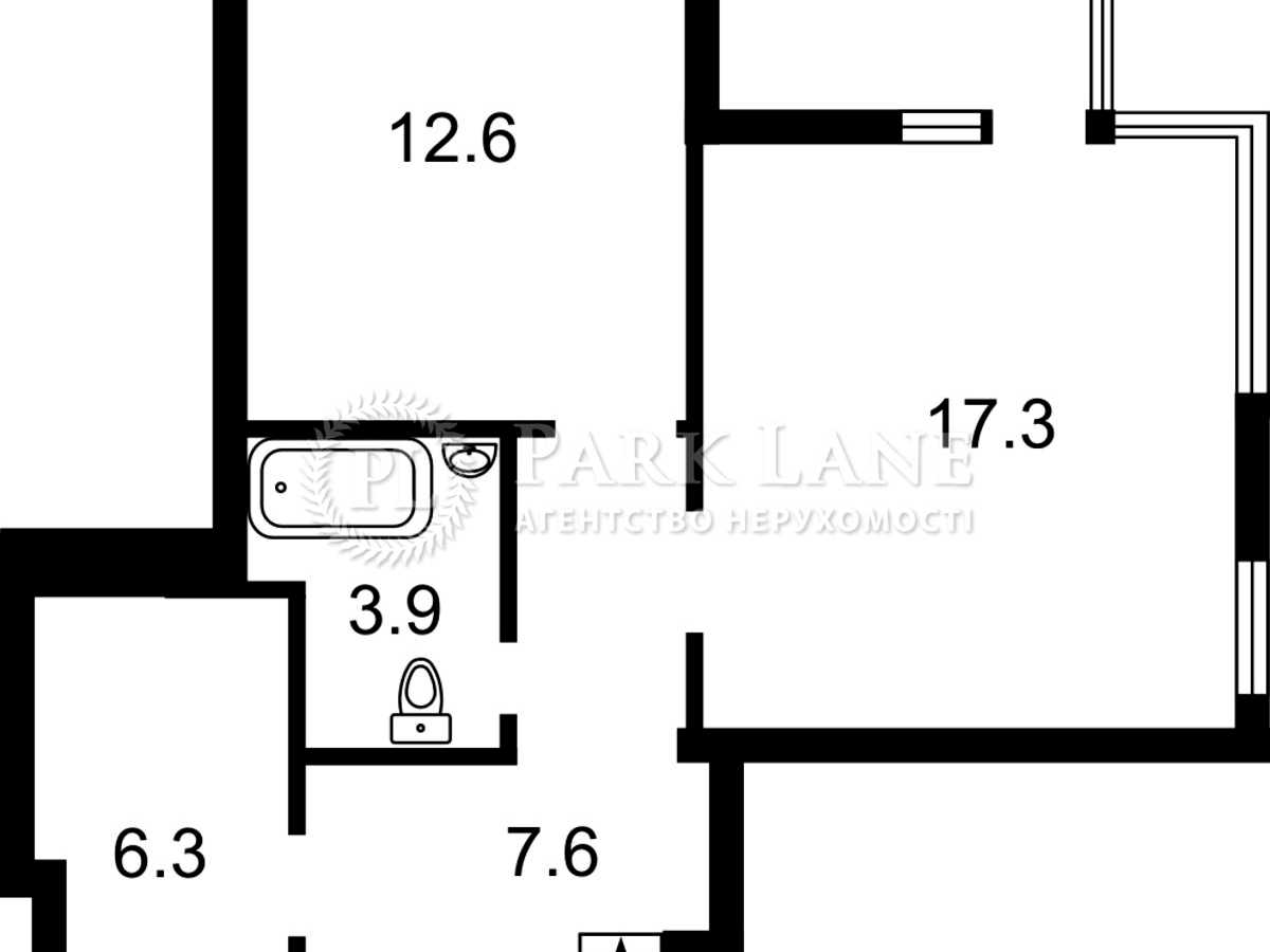 Квартира на вул. Василя Симоненка, 34 в Києві, ID 309650, фото №20