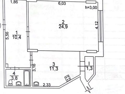 Квартира на вул. Раїси Окіпної, 4-А в Києві, ID 290558, фото №17