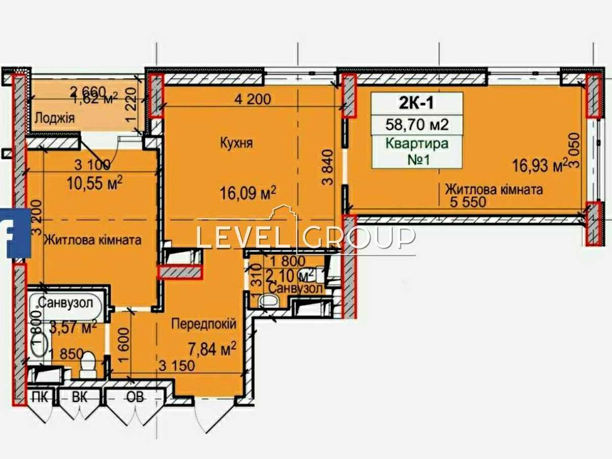 Квартира на вул. Набережна, 8д в Києві, ID 312214, фото №21