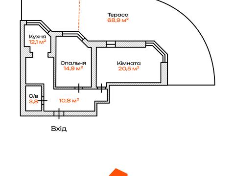 Квартира на вул. Зелена, 5 в Києві, ID 274061, фото №37