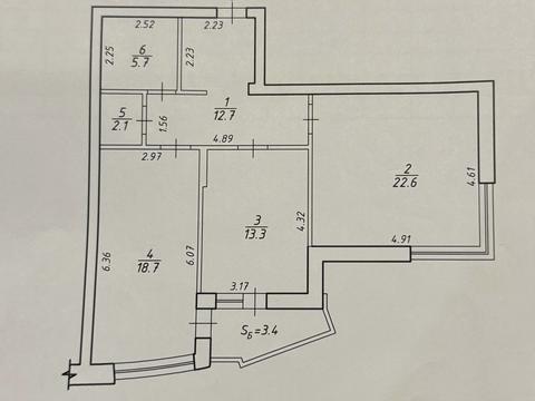 Квартира на вул. Урлівська, 4-А в Києві, ID 290561, фото №27
