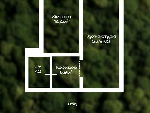 Квартира на вул. Олександра Олеся, 17 в Києві, ID 290523, фото №14