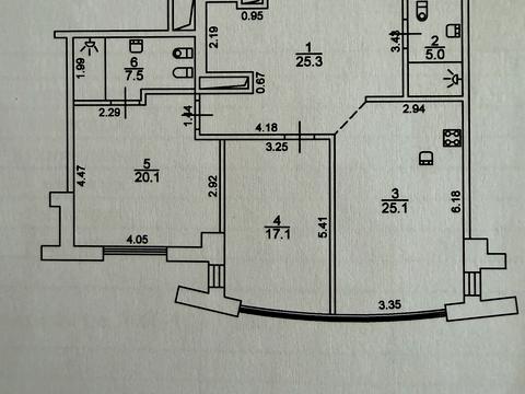 Квартира на вул. Іоанна Павла II, 6/1 в Києві, ID 266800, фото №21