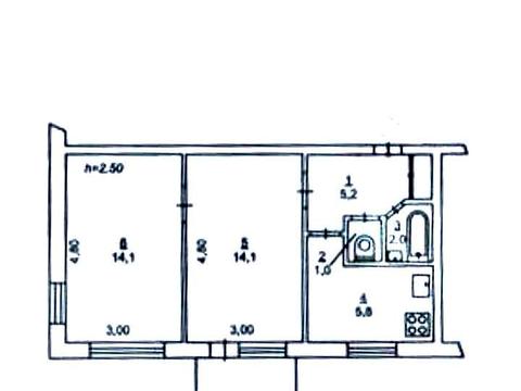 Квартира на вул. Михайла Донця, 21-А в Києві, ID 290645, фото №17