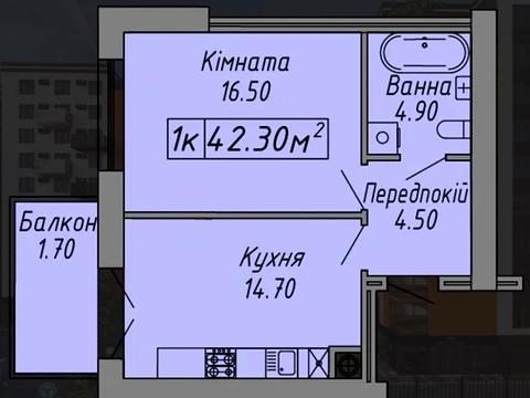 Квартира на вул. Степана Бандери в Івано-Франківську, ID 271614, фото №4