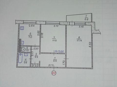 Квартира на вул. Єгора Біркуна, 8 в Кривому Розі, ID 274507, фото №8