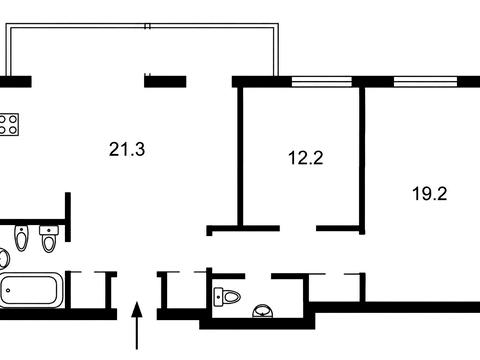 Квартира на бульв. Лесі Українки, 7В в Києві, ID 275099, фото №12
